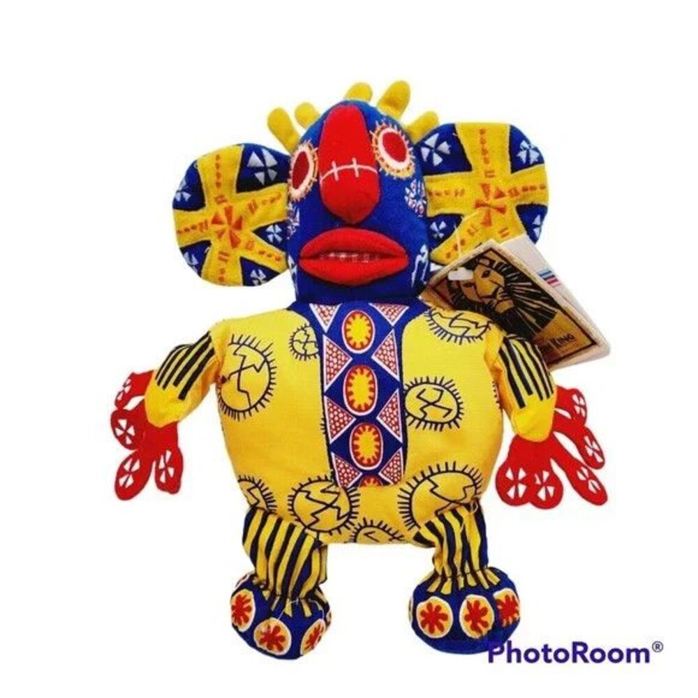 Disney Store Lion King TRICKSTER #4 Plush Doll Toy 9" Broadway Musical NEW w/Tag